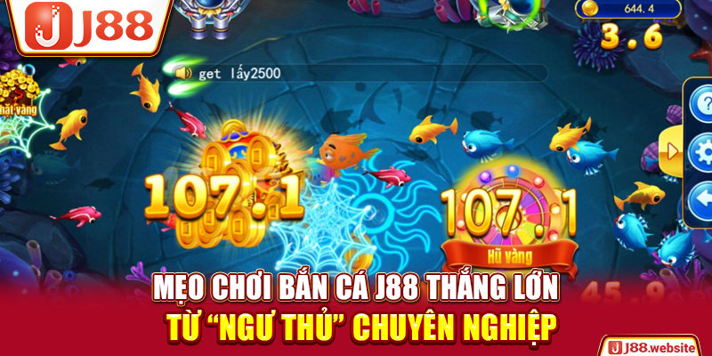 Mẹo chơi bắn cá J88 thắng lớn từ “ngư thủ” chuyên nghiệp